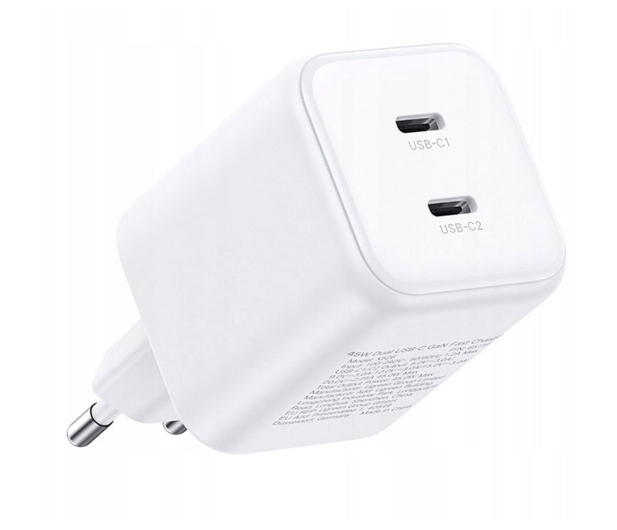 UGREEN Ładowarka sieciowa X526 45W GaN 2x USB-C biała - 1488939 - zdjęcie 4